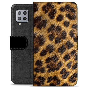 Custodia a Portafoglio Premium per Samsung Galaxy A42 5G - Leopardo