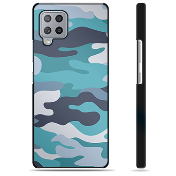 Cover protettiva per Samsung Galaxy A42 5G - Blu mimetico