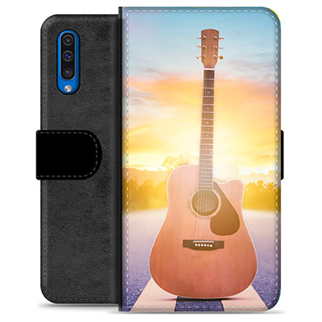 Custodia a Portafoglio Premium per Samsung Galaxy A50 - Chitarra