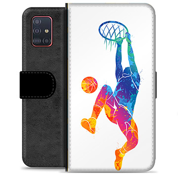 Custodia a Portafoglio Premium per Samsung Galaxy A51 - Slam Dunk