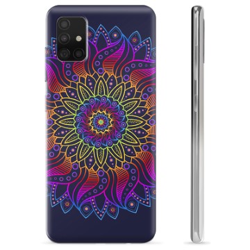 Custodia TPU Samsung Galaxy A51 - Mandala Colorato