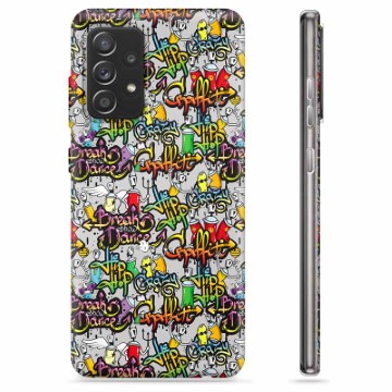 Custodia in TPU per Samsung Galaxy A52 5G, Galaxy A52s - Graffiti