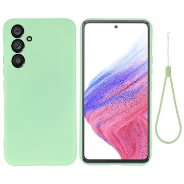 Custodia in Silicone Liquido per Samsung Galaxy A54 5G - Verde