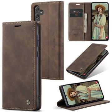 Custodia a Portafoglio Caseme 013 Serie per Samsung Galaxy A55 - Color caffé