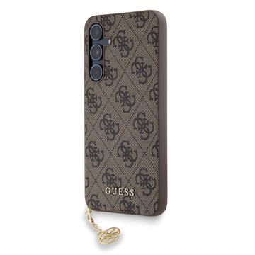 Custodia Ibrida Guess 4G Charms Collection per Samsung Galaxy A55