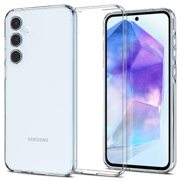 Custodia in TPU Spigen Liquid Crystal per Samsung Galaxy A55 - Trasparente