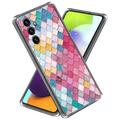 Custodia in TPU Stylish Ultra Sottile per Samsung Galaxy A55 - Rombo Arcobaleno