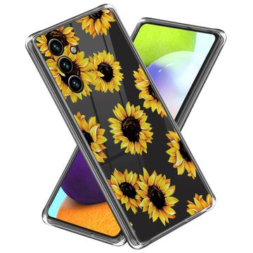 Custodia in TPU Stylish Ultra Sottile per Samsung Galaxy A55 - Girasoli