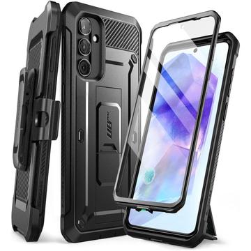 Custodia ibrida per Samsung Galaxy A55 Supcase Unicorn Beetle Pro - Nera