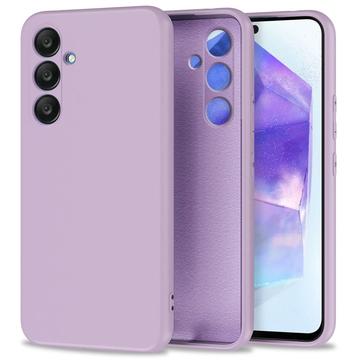 Custodia in Silicone Tech-Protect Icon per Samsung Galaxy A55 - Viola