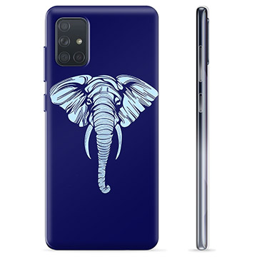 Custodia in TPU per Samsung Galaxy A71 - Elefante