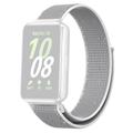 Cinturino in nylon con chiusura in velcro per Samsung Galaxy Fit3 - Grigio