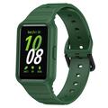 Cinturino di Ricambio in Silicone con Telaio Integrato Samsung Galaxy Fit3 - Verde