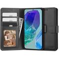 Custodia a portafoglio con magnete e supporto Tech-Protect per Samsung Galaxy M55/F55/C55 - Nera