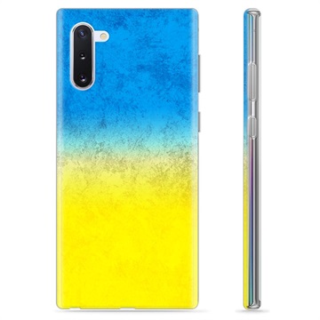 Custodia in TPU per Samsung Galaxy Note10 Bandiera ucraina - Bicolore