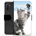 Custodia a Portafoglio Premium per Samsung Galaxy Note10+ - Cat