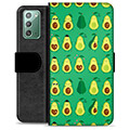 Custodia a Portafoglio Premium per Samsung Galaxy Note20 - Motivo Avocado