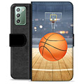 Custodia a Portafoglio Premium per Samsung Galaxy Note20 - Basket