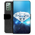 Custodia a Portafoglio Premium per Samsung Galaxy Note20 - Diamante