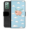 Custodia a Portafoglio Premium per Samsung Galaxy Note20 - Flying Pig