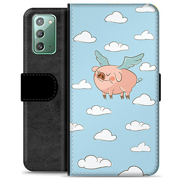 Custodia a Portafoglio Premium per Samsung Galaxy Note20 - Flying Pig