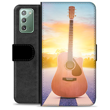 Custodia a Portafoglio Premium per Samsung Galaxy Note20 - Chitarra