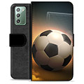 Custodia a Portafoglio Premium per Samsung Galaxy Note20 - Calcio