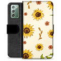 Custodia a Portafoglio Premium per Samsung Galaxy Note20 - Girasole