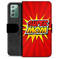 Custodia a Portafoglio Premium per Samsung Galaxy Note20 - Super Mom