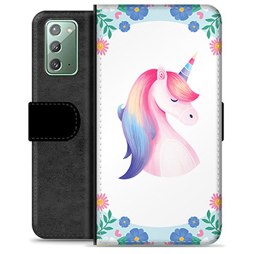 Custodia a Portafoglio Premium per Samsung Galaxy Note20 - Unicorno