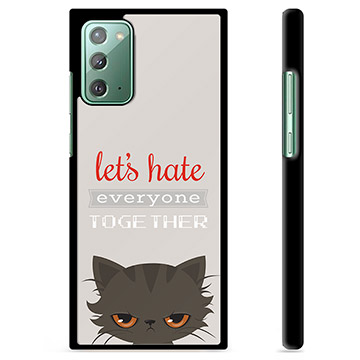 Cover protettiva per Samsung Galaxy Note20 - Gatto arrabbiato