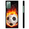 Cover protettiva per Samsung Galaxy Note20 - Football Flame