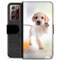 Custodia a Portafoglio Ultra Premium per Samsung Galaxy Note20 - Cane