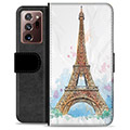 Custodia a Portafoglio Ultra Premium per Samsung Galaxy Note20 - Parigi