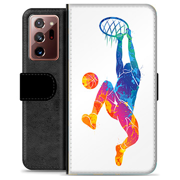 Custodia a Portafoglio Ultra Premium per Samsung Galaxy Note20 - Slam Dunk