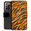 Custodia a Portafoglio Ultra Premium per Samsung Galaxy Note20 - Tigre