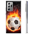 Custodia in TPU per Samsung Galaxy Note20 Ultra - Football Flame