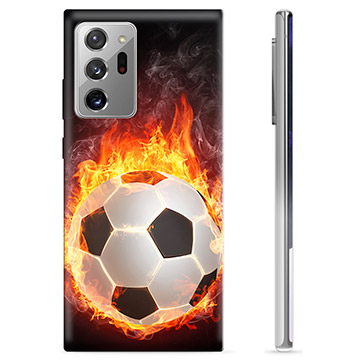 Custodia in TPU per Samsung Galaxy Note20 Ultra - Football Flame