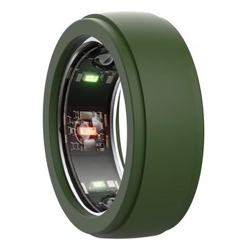 Custodia in silicone antigraffio Samsung Galaxy Ring - Taglia: 10/11/12/13 - Verde nerastro