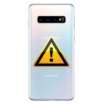 Riparazione del Copribatteria per Samsung Galaxy S10 - Prism Bianco