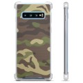 Custodia Ibrida per Samsung Galaxy S10 - Camouflage