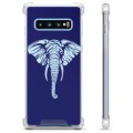 Custodia Ibrida per Samsung Galaxy S10 - Elefante