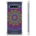 Custodia ibrida per Samsung Galaxy S10+ - Mandala colorata