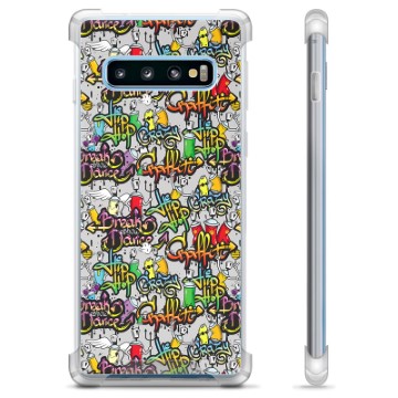 Custodia ibrida per Samsung Galaxy S10+ - Graffiti