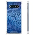 Custodia ibrida per Samsung Galaxy S10+ - Pelle