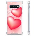 Custodia ibrida per Samsung Galaxy S10+ - Amore