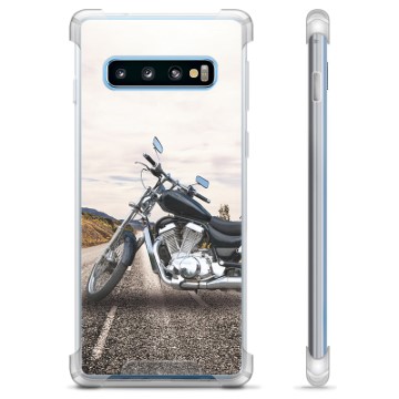 Custodia ibrida per Samsung Galaxy S10+ - Moto