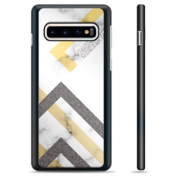 Cover Protettiva Samsung Galaxy S10+ - Marmo Astratto