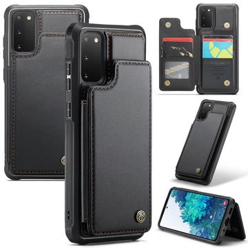 Custodia per Samsung Galaxy S20 FE 5G/S20 FE 2022 Caseme C22 Portafoglio RFID - Nera