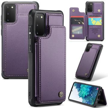 Custodia per Samsung Galaxy S20 FE 5G/S20 FE 2022 Caseme C22 Portafoglio RFID - Viola